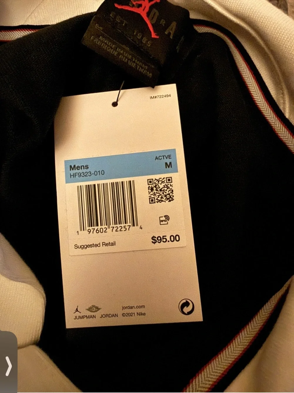 Jordan long sleeve